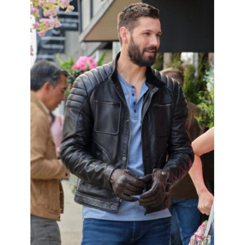 Wedding Season Casey Deidrick Leather Jacket